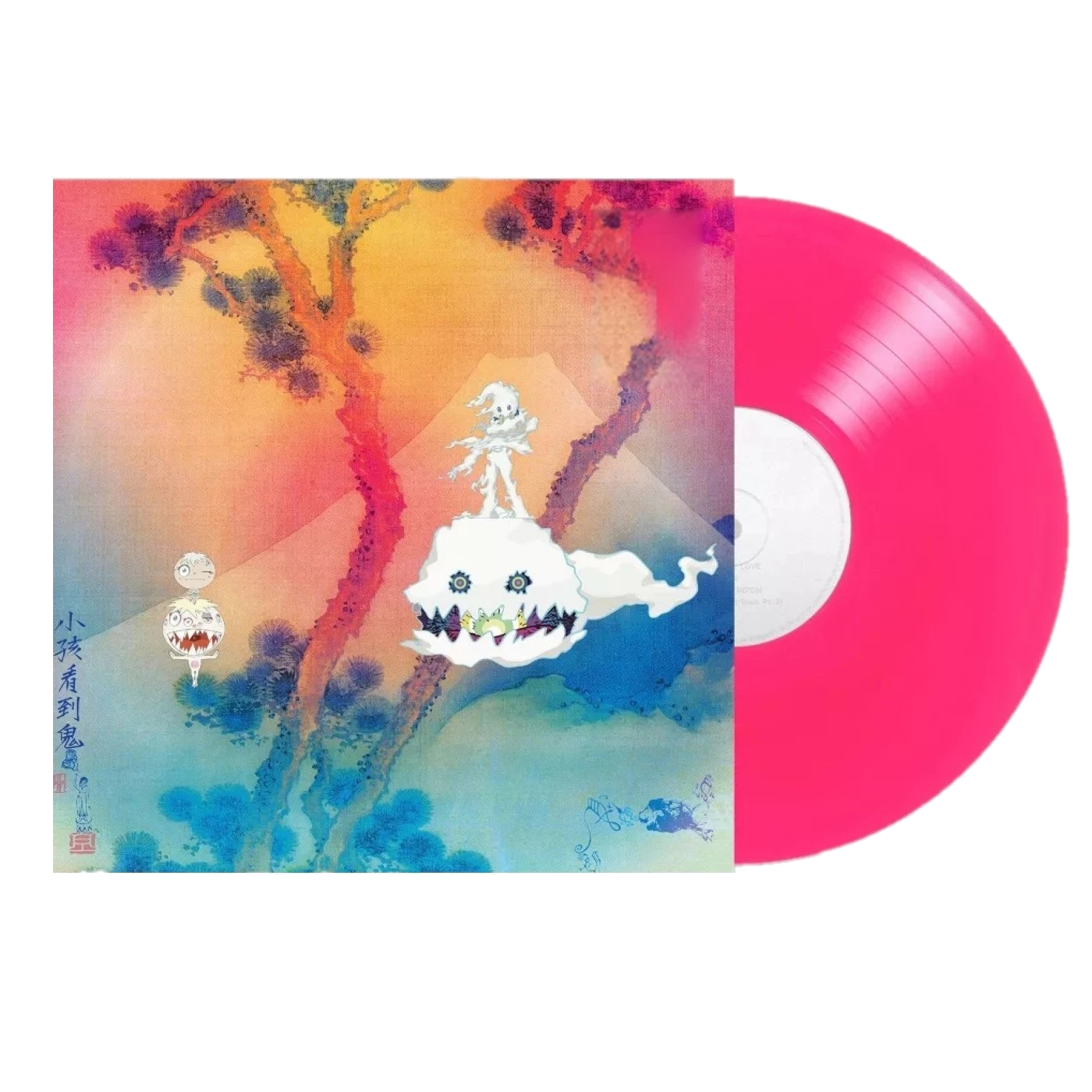 Kids See Ghosts (Limited Edition RSD BF 2020 Exclusive Translucent Pink Vinyl)