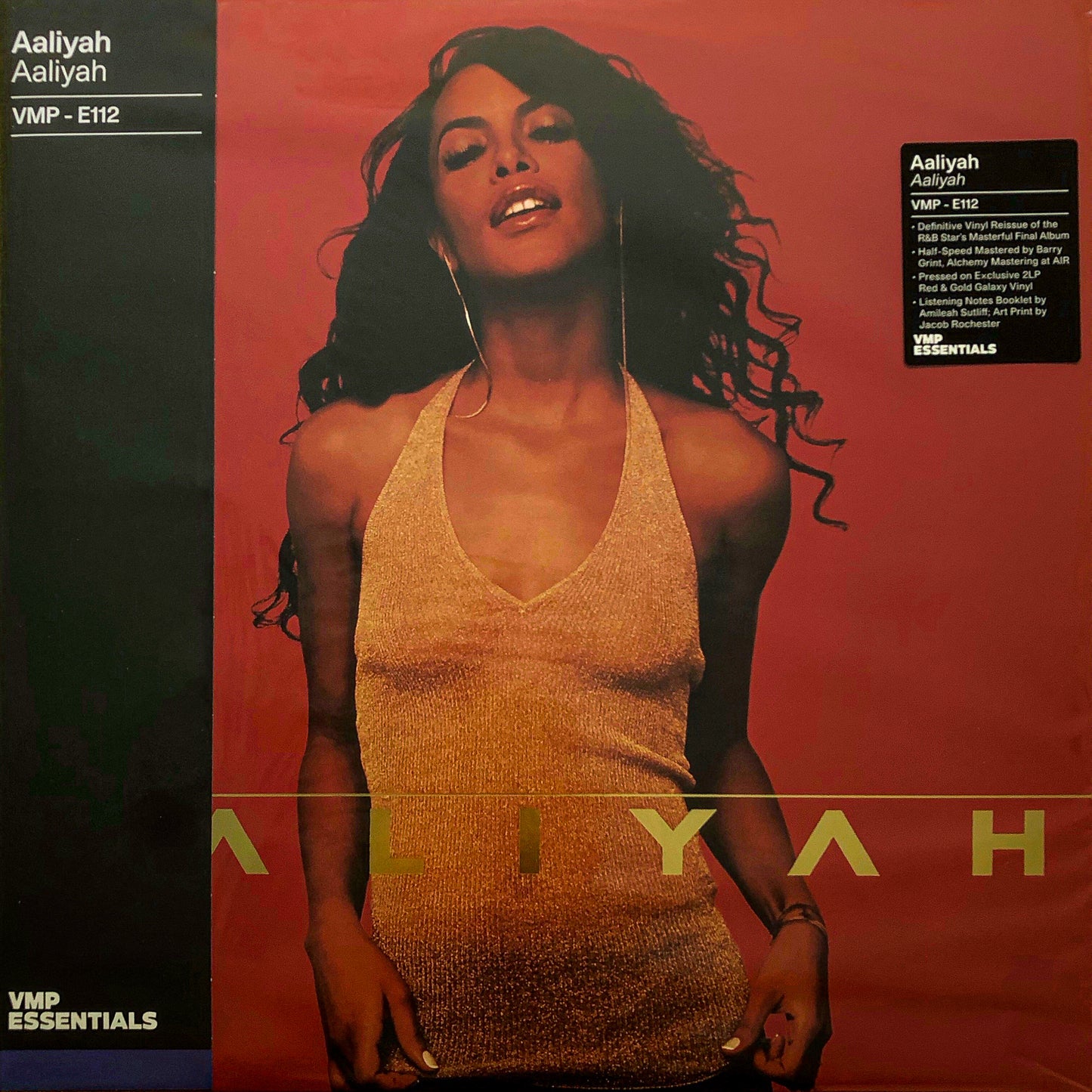 Aaliyah (VMP Essentials Exclusive 2XLP Red & Gold Galaxy Vinyl)