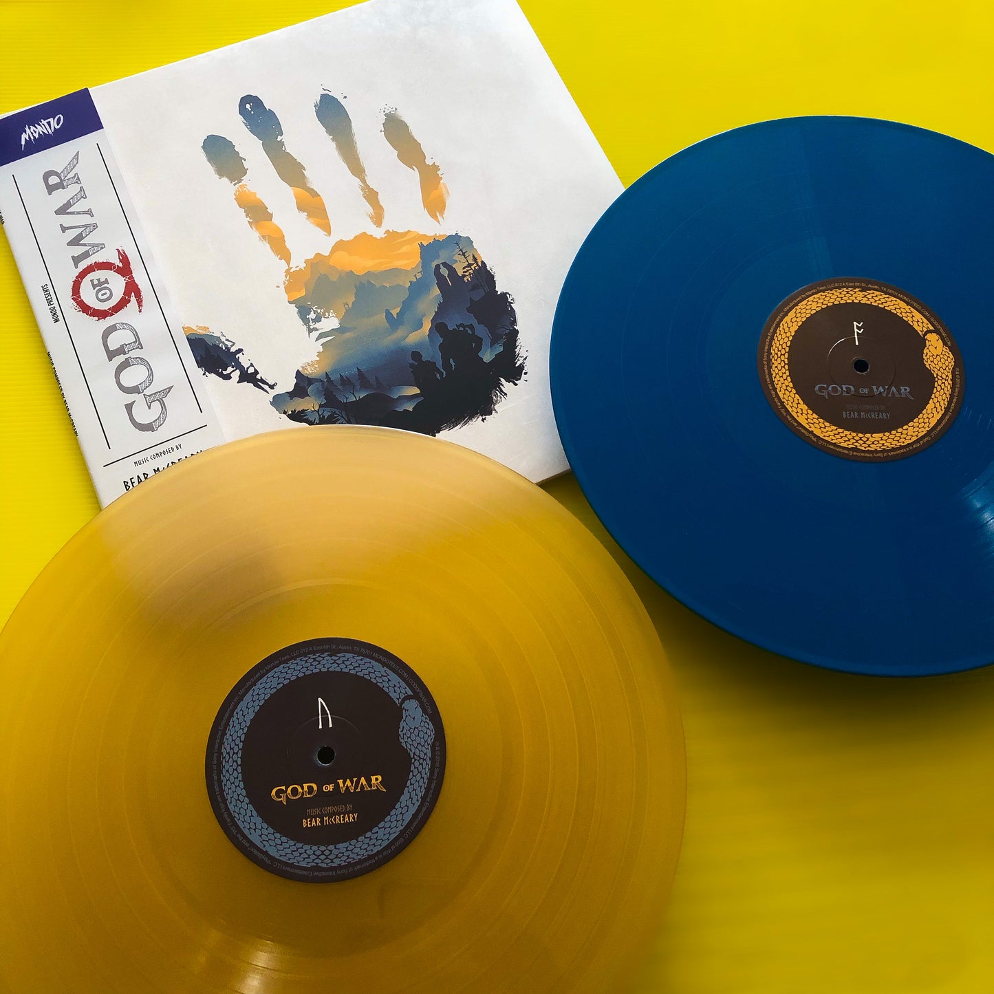 God of War (Limited Edition 2XLP 180g Translucent Gold & Opaque Blue Vinyl)