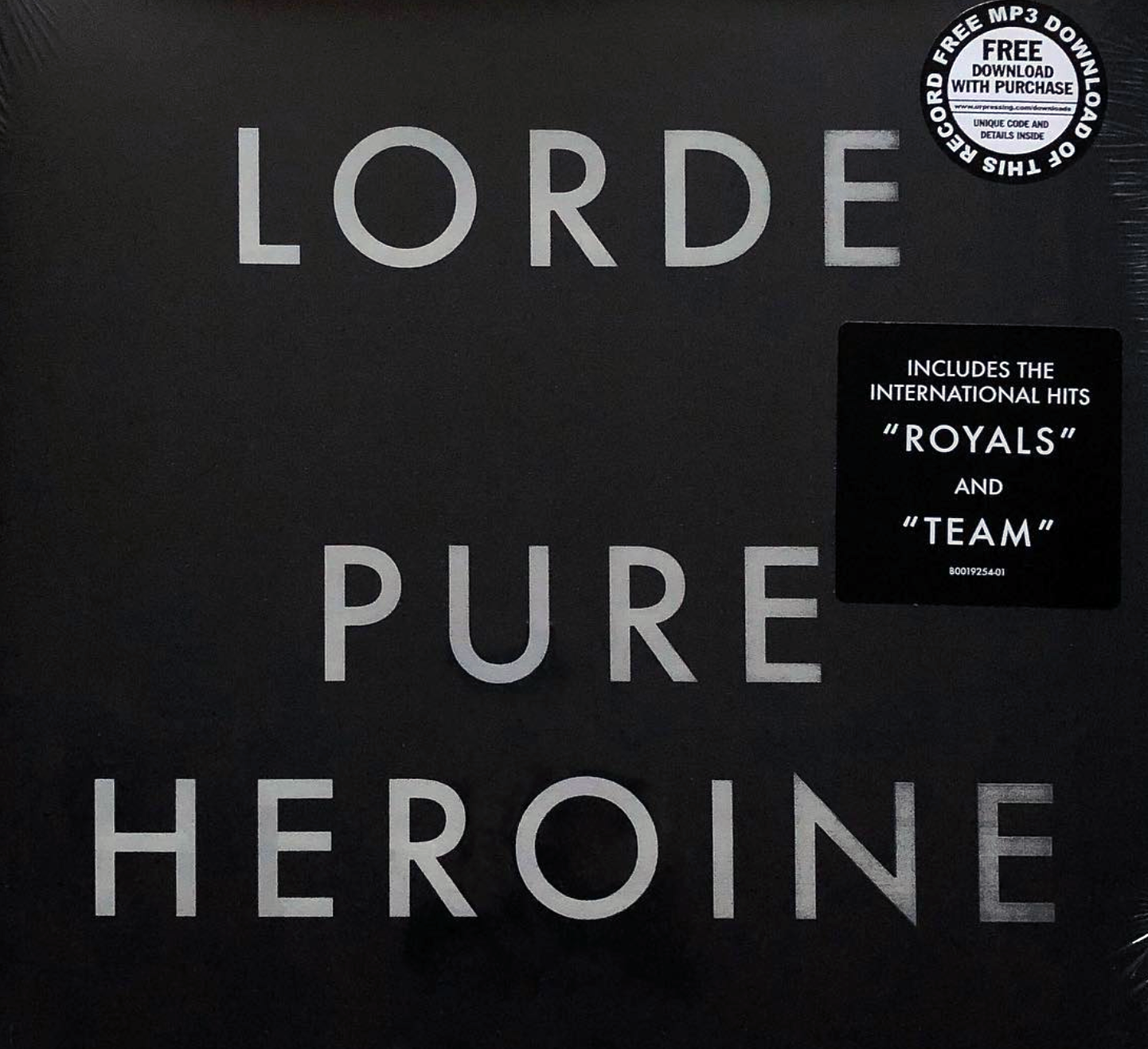 Pure Heroine (180g Vinyl + MP3 Download)