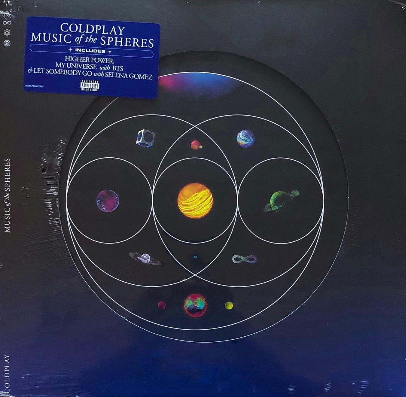 Coldplay - Music Of The Spheres LP Colored Recycled Vinyl Record