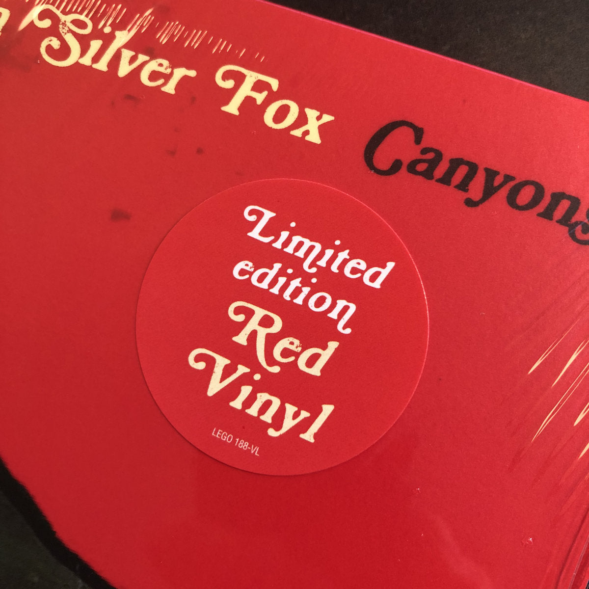 Canyons (Limited Edition Tour Exclusive Red Vinyl)