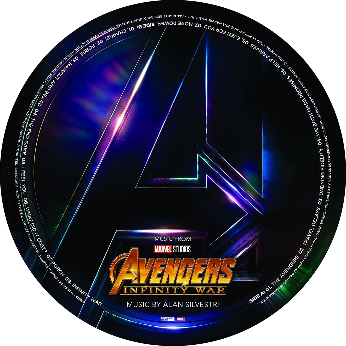 Avengers: Infinity War (Collectible Picture Disc)