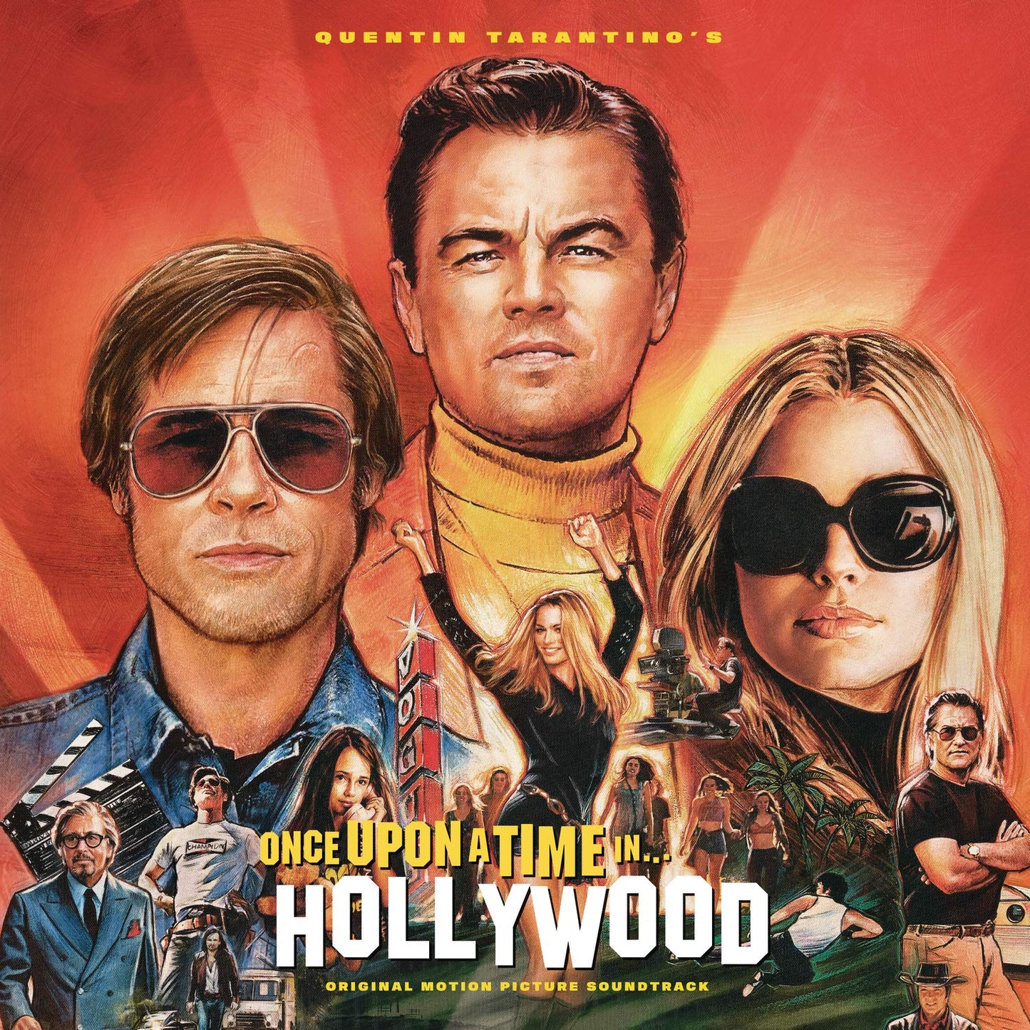 Once Upon A Time in Hollywood: Original Motion Picture Soundtrack (Limited Edition Indie Exclusive 2XLP 180g Translucent Orange Vinyl)