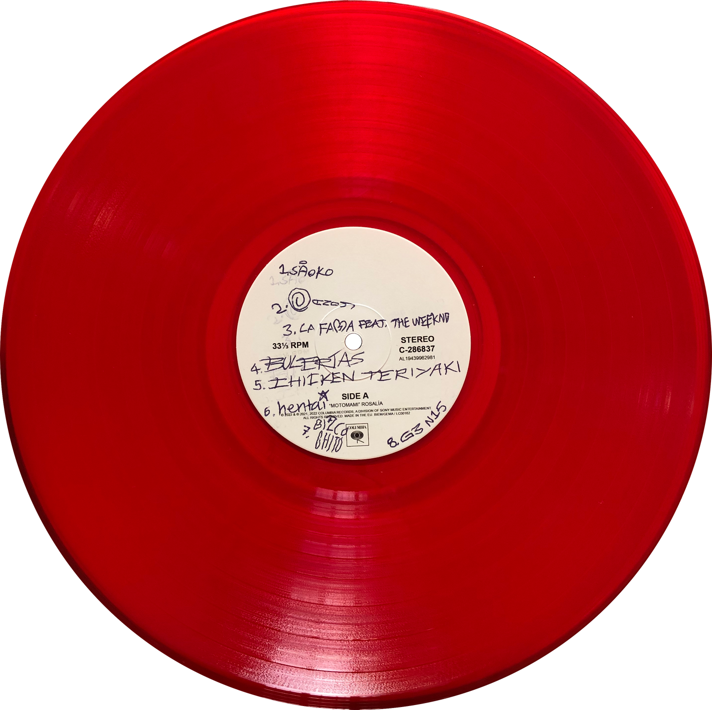 Rosalia - Motomami Red Vinyl Edition - Vinyl LP+Poster - 2022 - EU -  Original