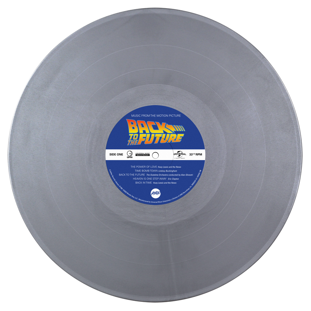 Back To The Future: Music from the Motion Picture (180g DeLorean Silver Vinyl)