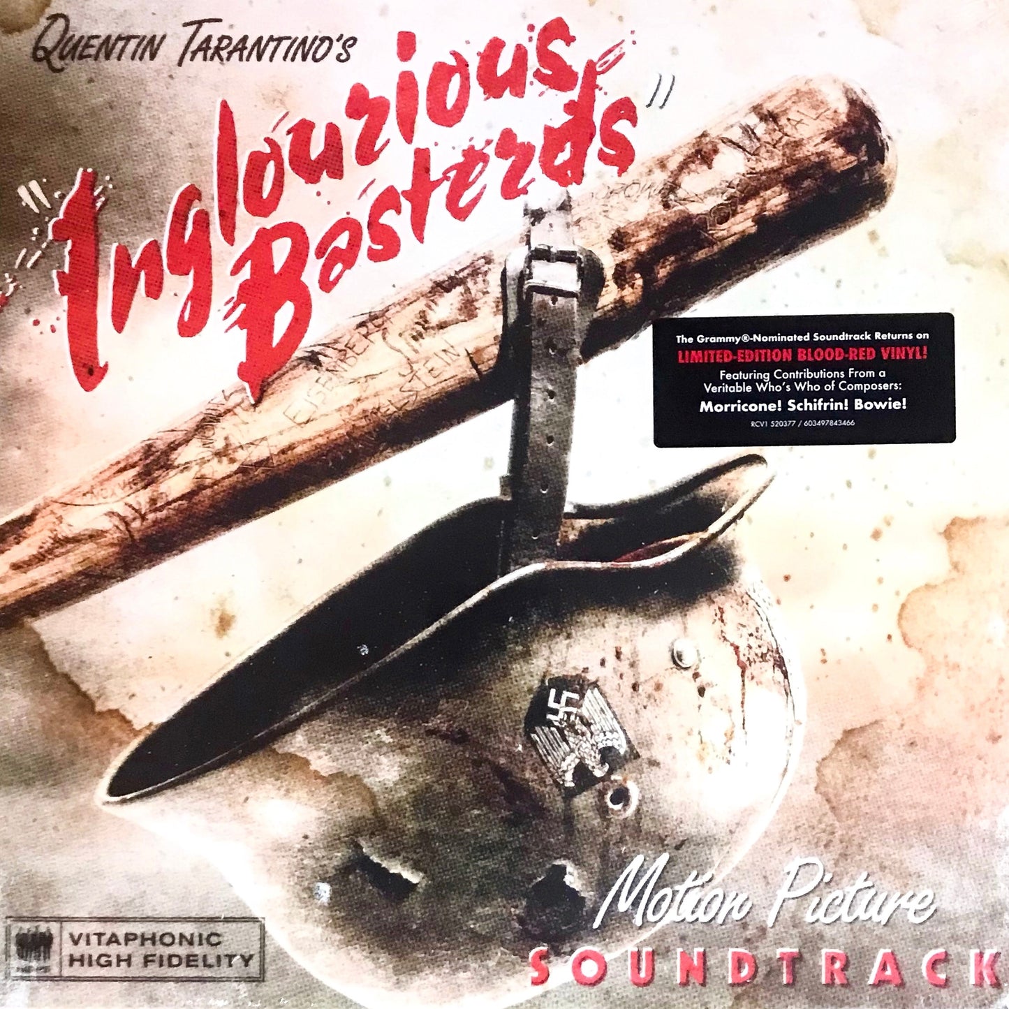 Quentin Tarantino’s Inglorious Basterds (Limited Edition 'Blood Red' Vinyl)