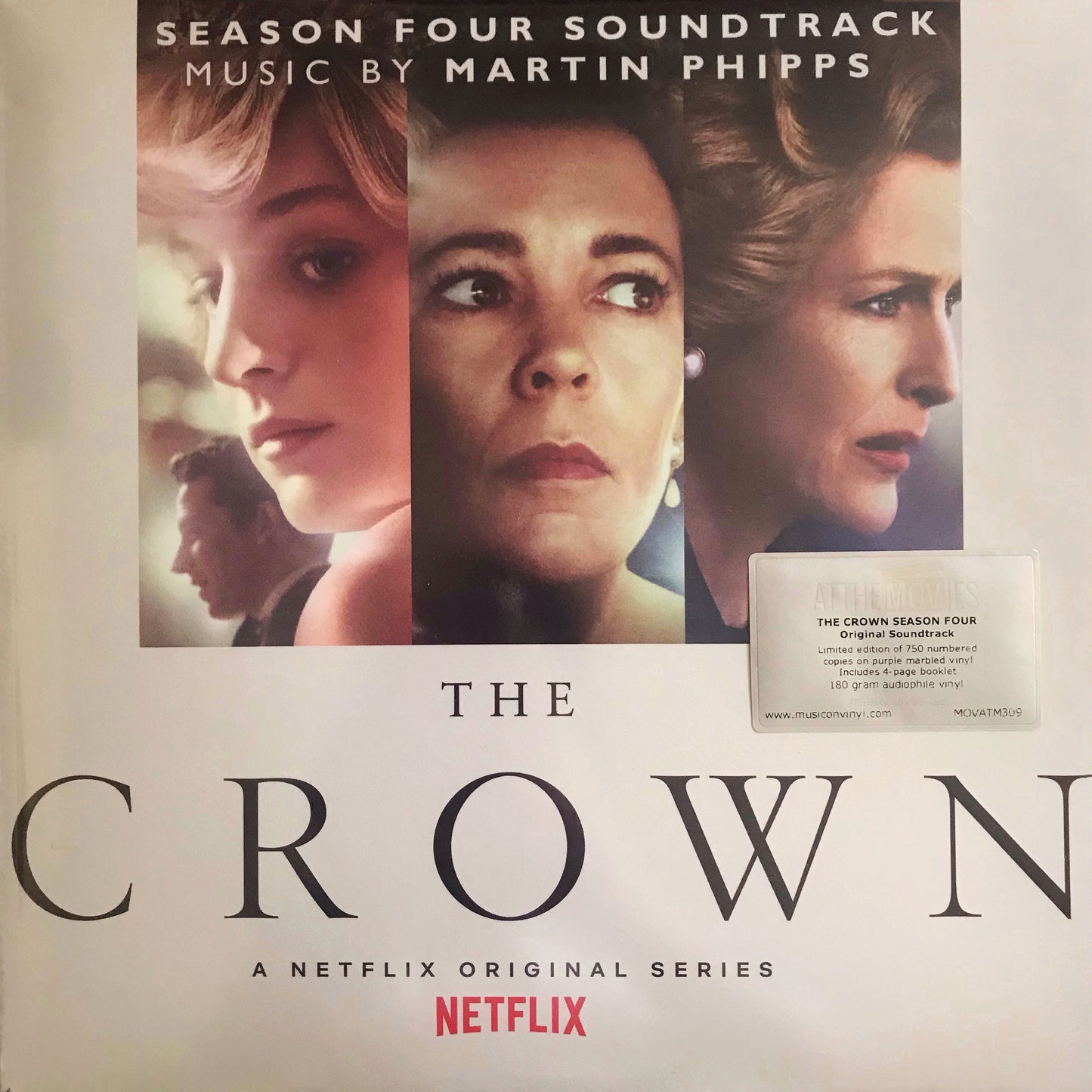 The Crown: Season 4 Original Soundtrack (Limited Edition 180g Purple Marble Vinyl)