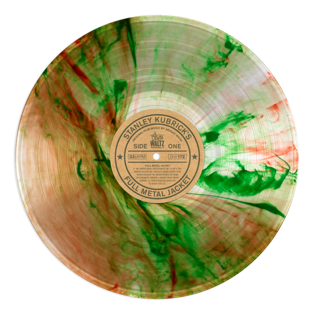 Stanley Kubrick’s Full Metal Jacket (Clear with Red, Green and Brown Swirl Vinyl)