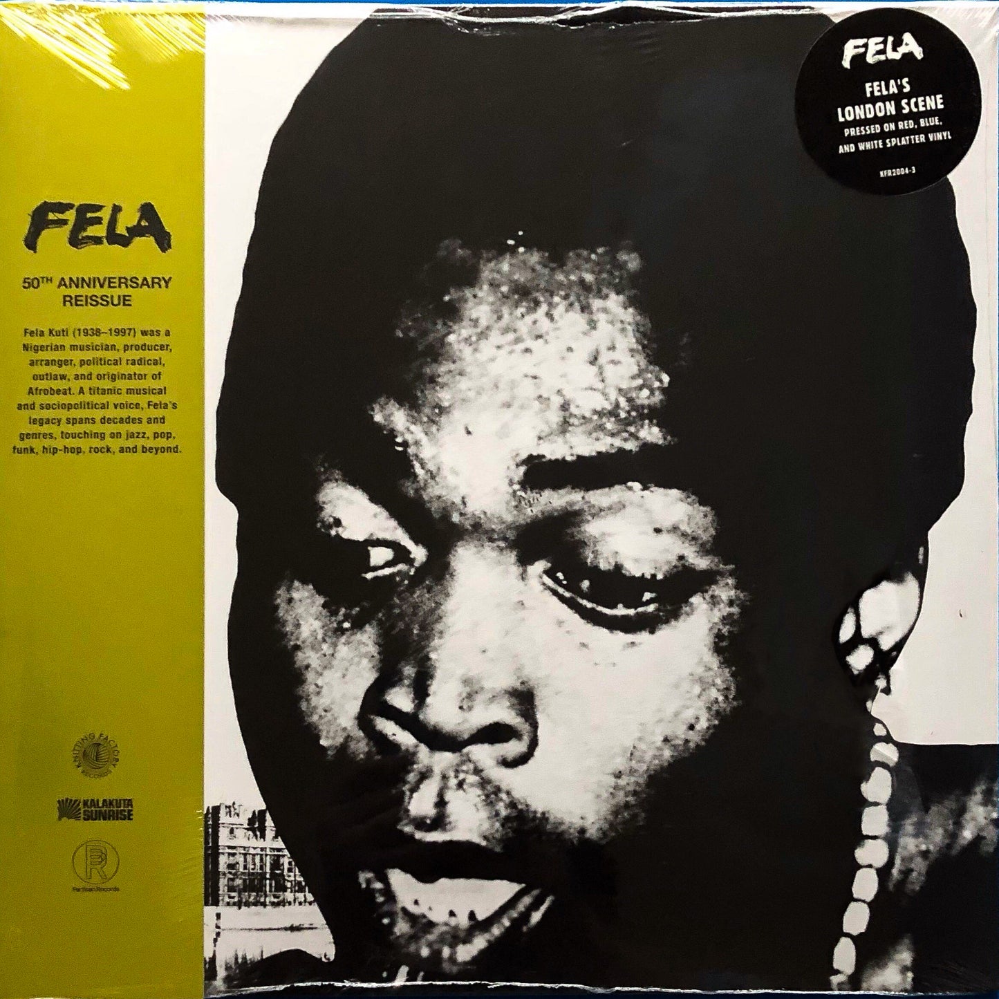 Fela’s London Scene (Limited Edition Blue, Red & White Splatter Vinyl)
