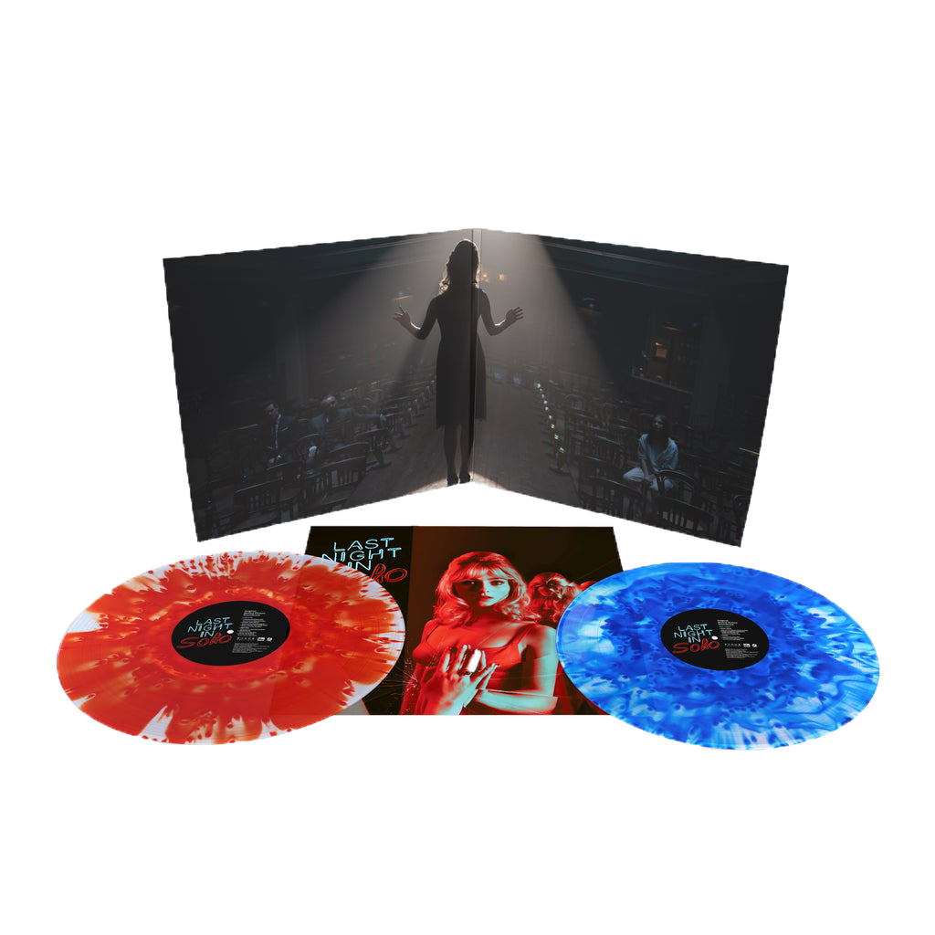 Last Night in Soho: Original Motion Picture Soundtrack (Limited Edition Mondo Exclusive 2XLP 180g Red Splatter + Blue Splatter Vinyl)