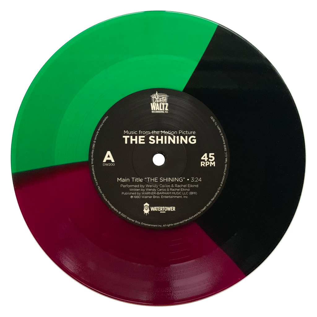 The Shining: Selections from the Original Motion Picture Soundtrack (7" Purple, Green and Black Tricolor Vinyl)