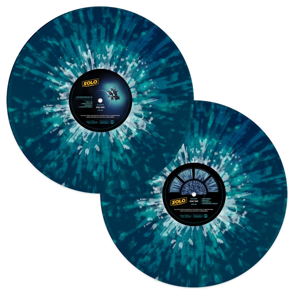 Solo: A Star Wars Story (Limited Edition 2XLP 180g 'Hyperspace Blue' Splatter Vinyl)