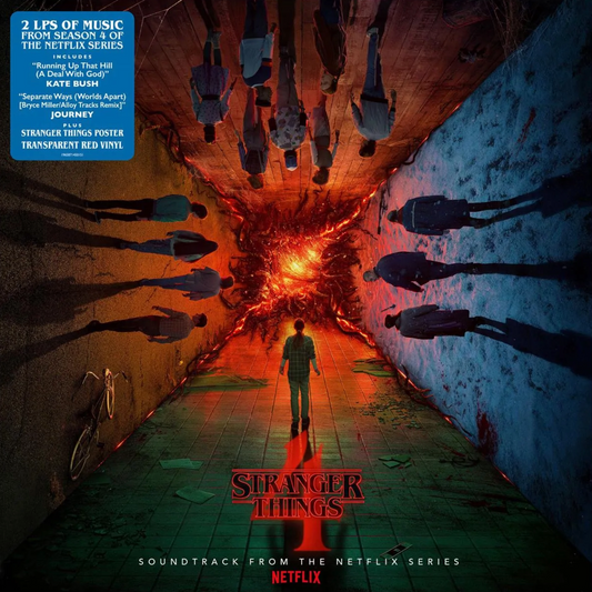 Stranger Things 4: Soundtrack From The Netflix Series (Limited Edition 2XLP Translucent Red Vinyl)