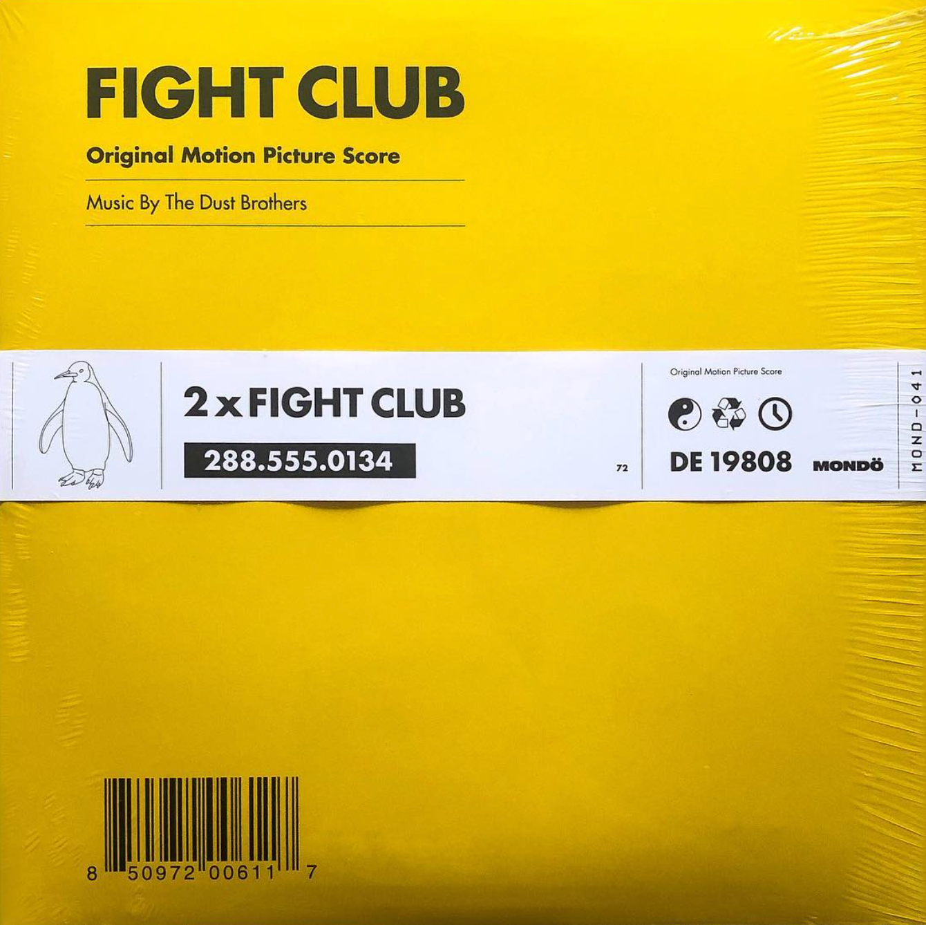 Fight Club: Original Motion Picture Score (2XLP 180g Pink Marble Vinyl)
