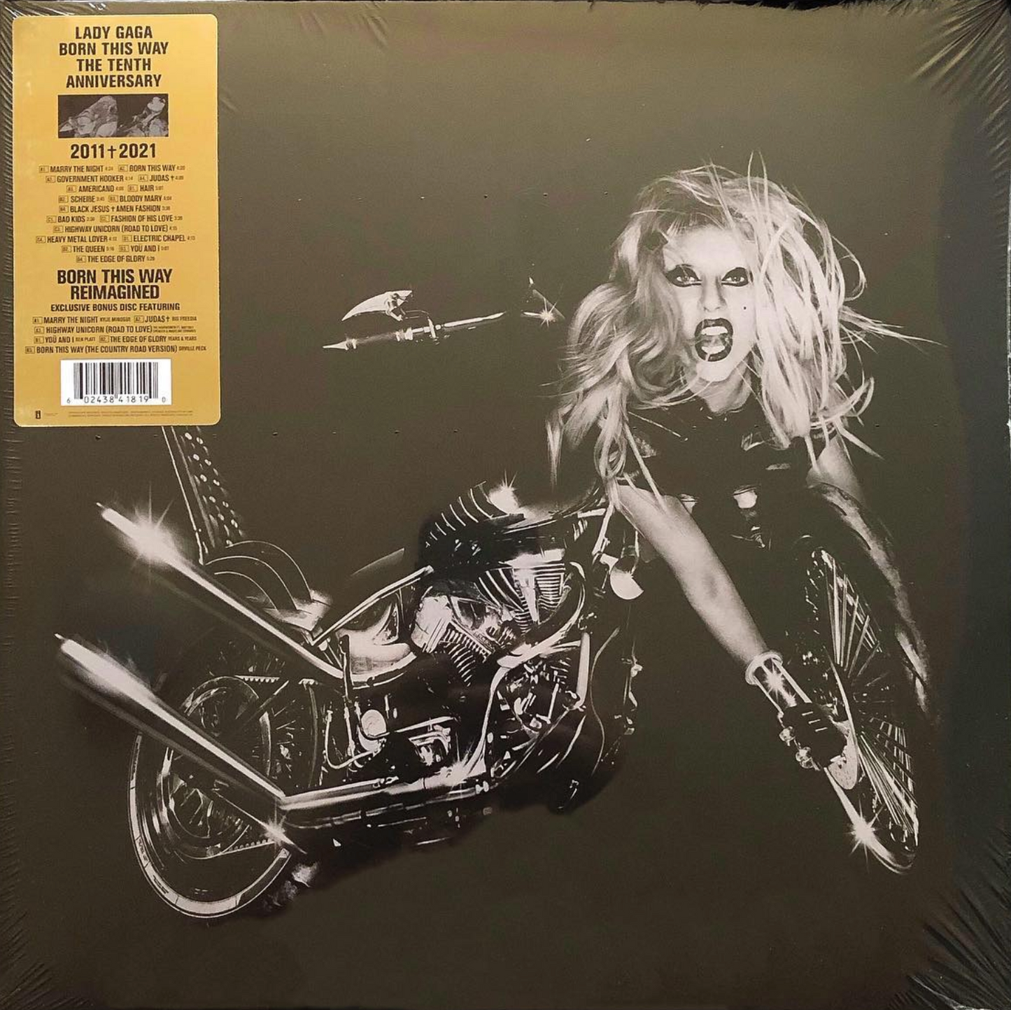 Born This Way: The Tenth Anniversary + Born This Way: Reimagined (3XLP 180g Vinyl Set)