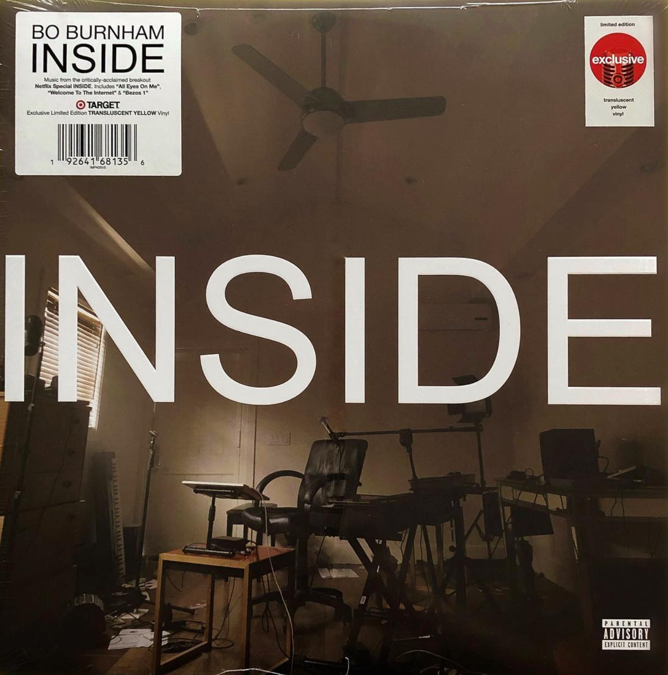 Inside: The Songs (Limited Edition Target Exclusive 2XLP Translucent Yellow Vinyl)