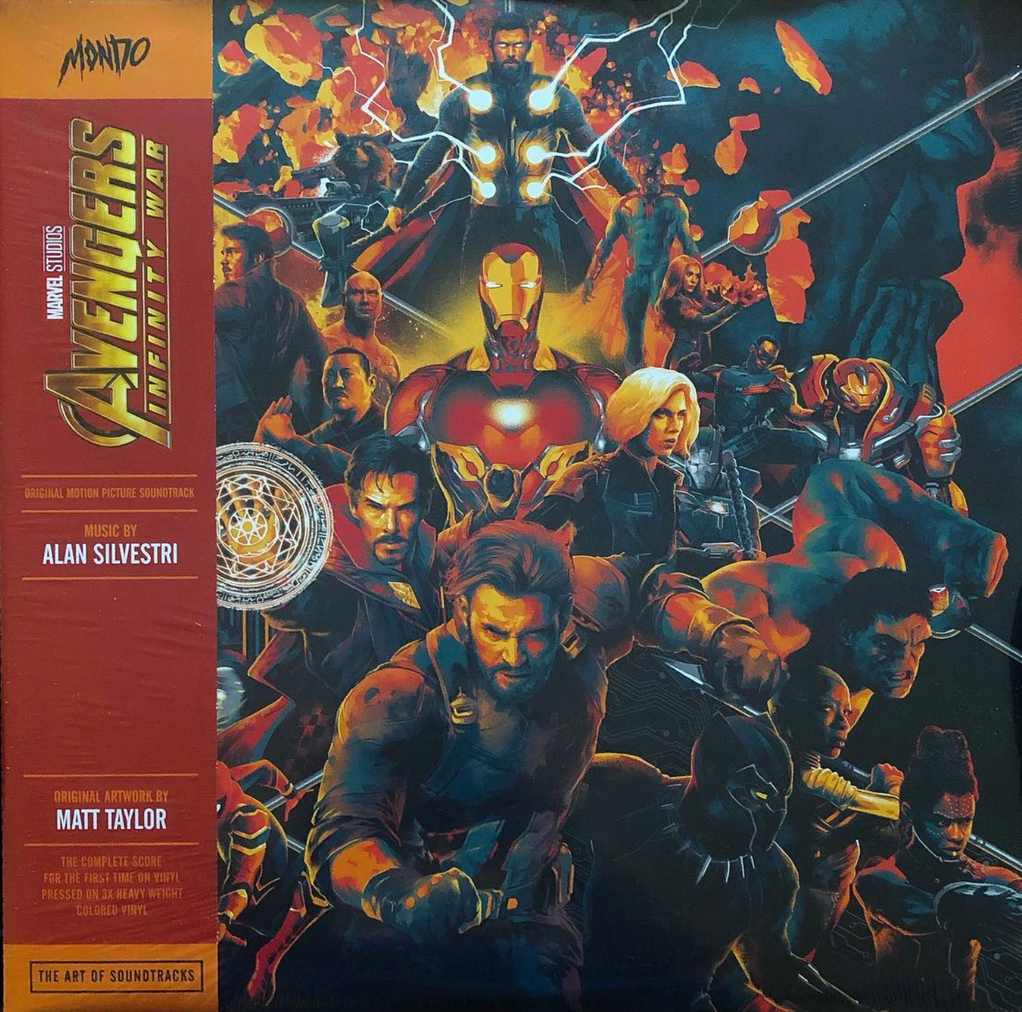 Avengers: Infinity War (Limited Edition 3XLP 180g “Infinity Stone” Colored Vinyl)