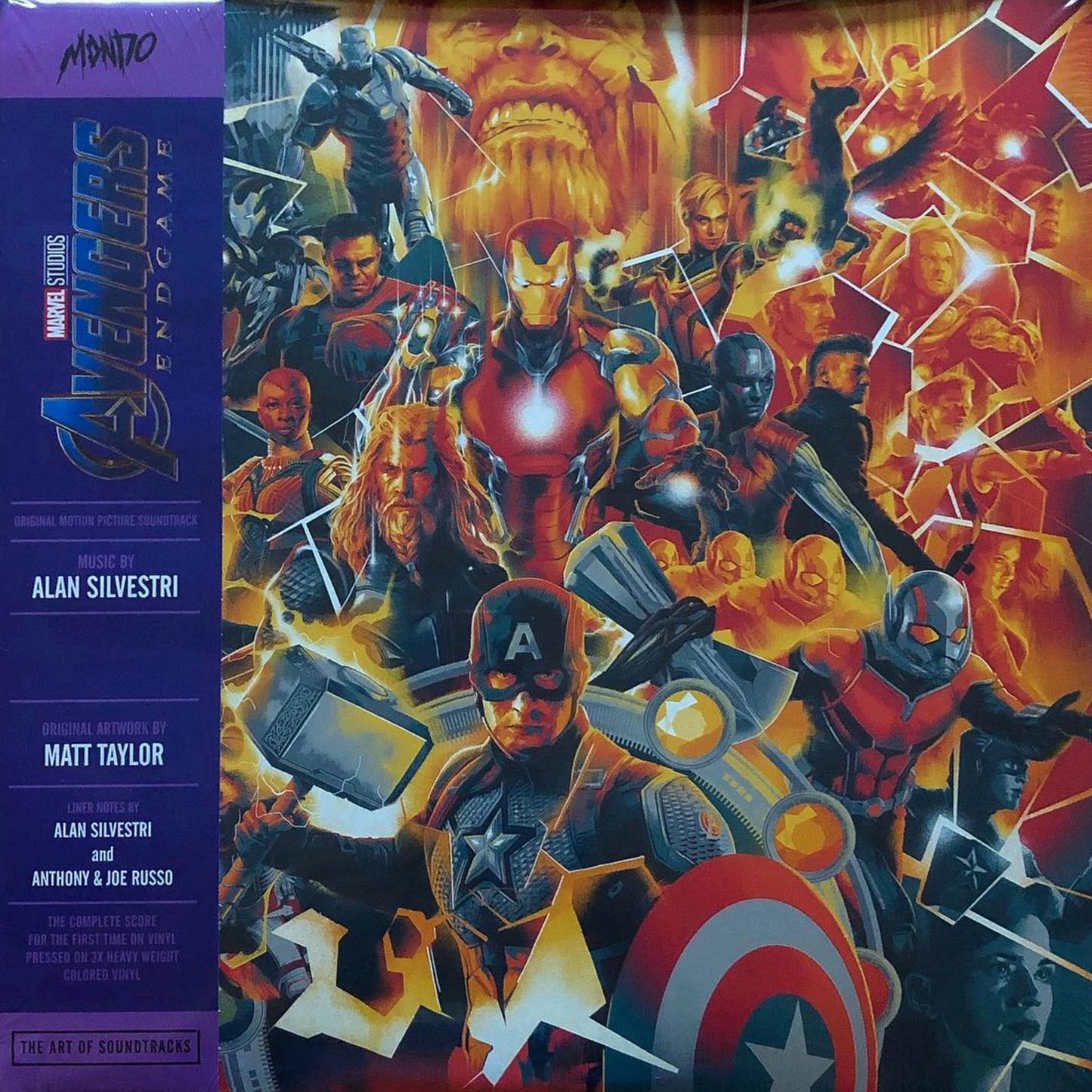 Avengers: Endgame (Limited Edition 3XLP 180g “Infinity Stone” Colored Vinyl)