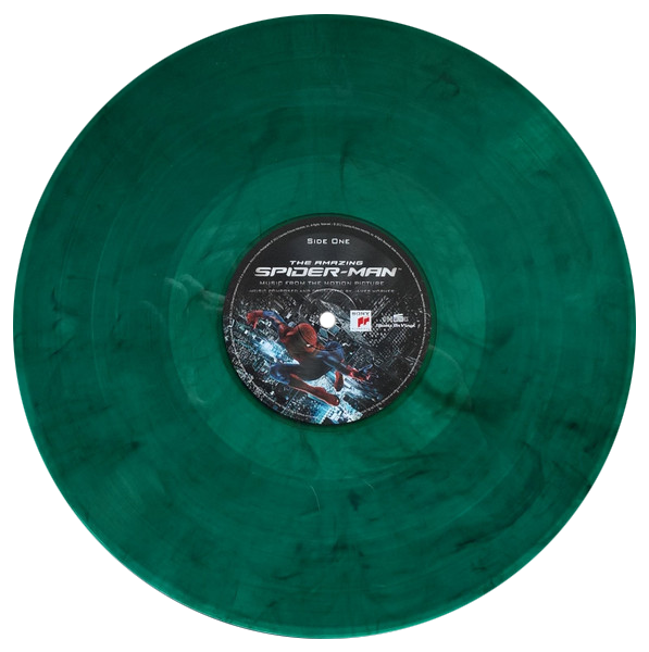 The Amazing Spider Man: Music from The Motion Picture (Limited Edition Numbered 2XLP 180g Green & Black Marbled Vinyl)