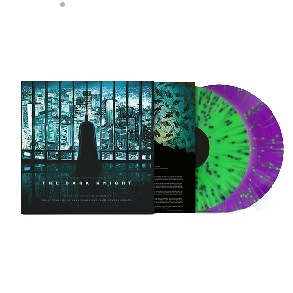 The Dark Knight (Limited Edition Indie Exclusive 2XLP 180g Neon Green & Violet Splatter Vinyl)