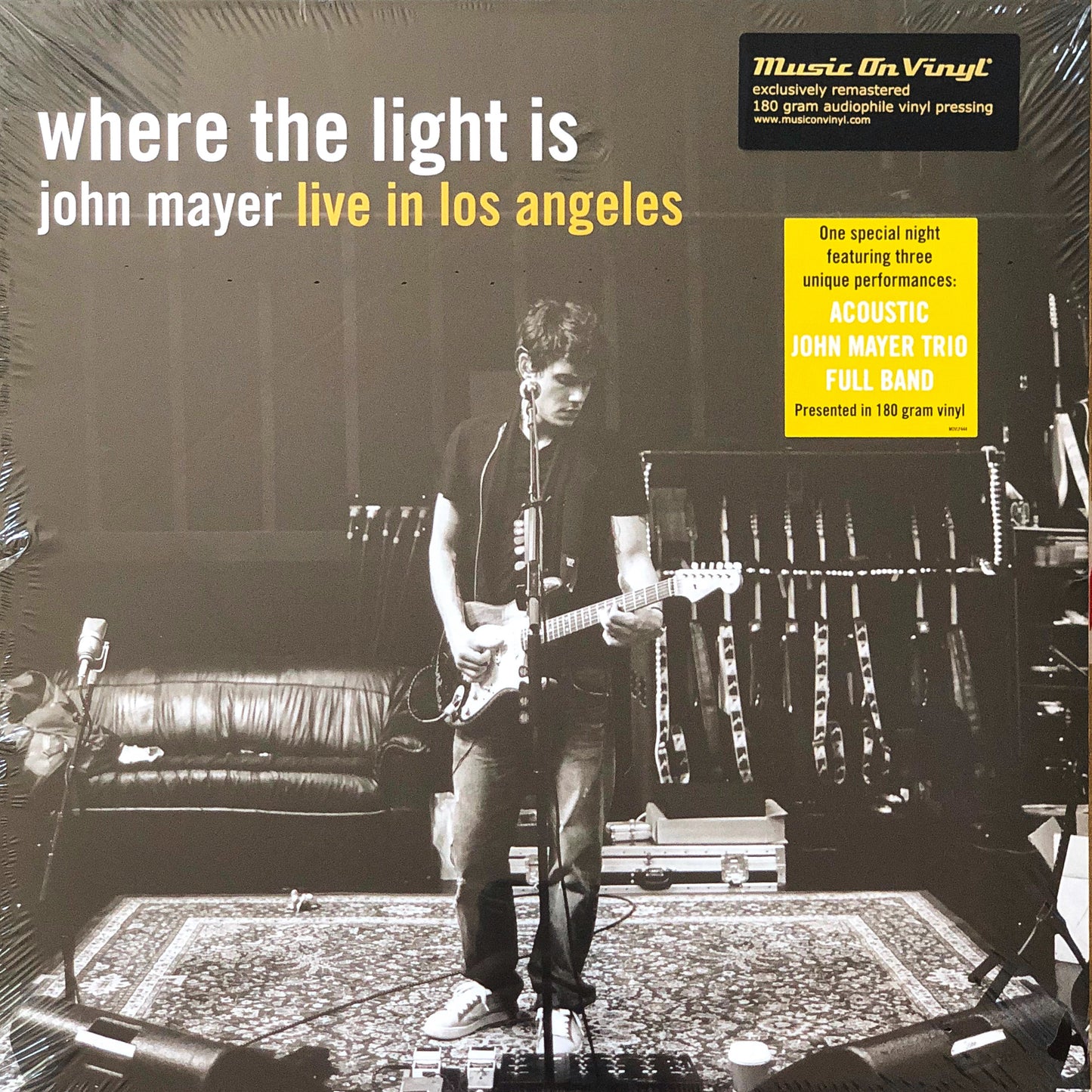 Where the Light Is: John Mayer Live in Los Angeles (4XLP 180g Vinyl Boxset)