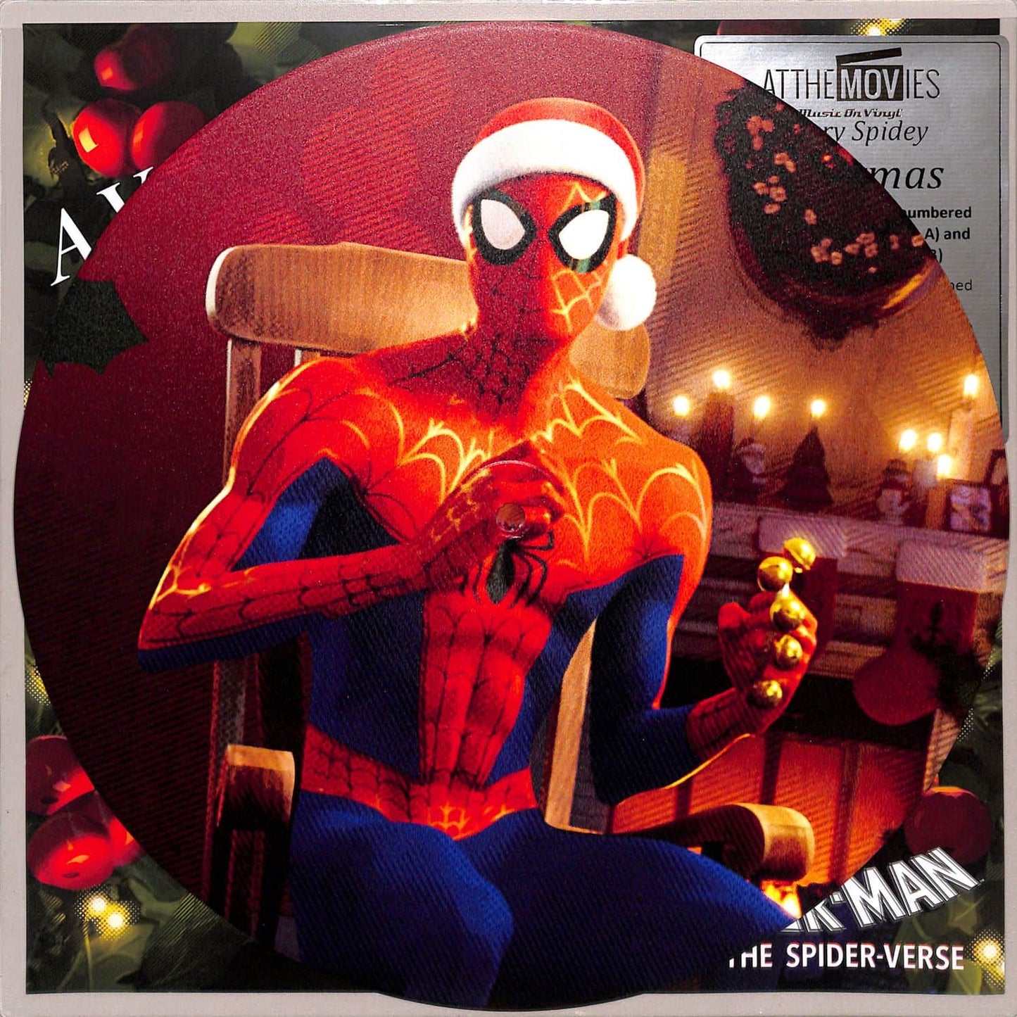 A Very Spidey Christmas (Limited Edition Numbered 45 RPM 10” White Vinyl & Picture Disc)