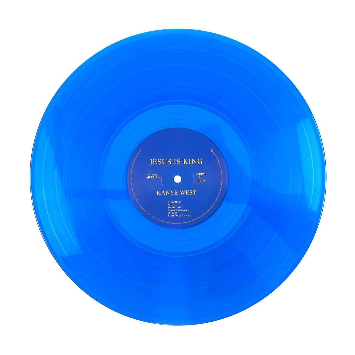 Jesus is King (Translucent Blue Vinyl)