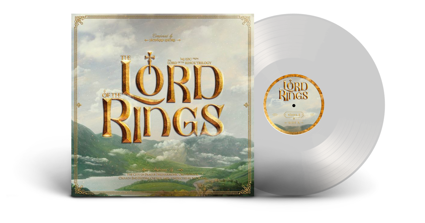 Music from the Lord of the Rings Trilogy (Limited Edition 3XLP Clear Vinyl)